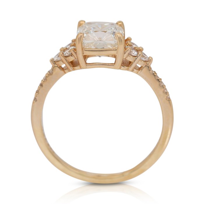 Ingen mindstepris - Ring - 18 kraat Gulguld -  1.96ct. tw. Diamant (Natur) - Diamant - Fantastisk diamant