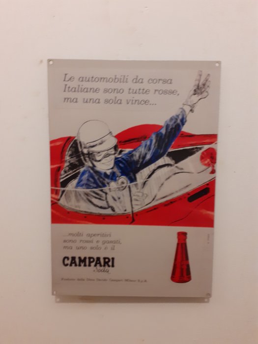 Davide campari s.p.a Milano - Rolli - Reklameplakat - Jern