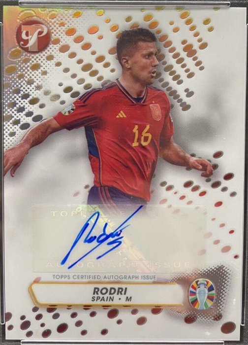 2023/24 Topps Pristine UEFA Euro - 60 cards in total, 3 AUTOGRAPH GUARANTEED! - 1 Sealed box - Næsten så god som ny (NM)