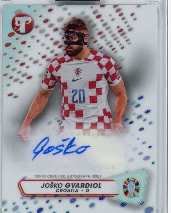 2023/24 Topps Pristine UEFA Euro - 60 cards in total, 3 AUTOGRAPH GUARANTEED! - 1 Sealed box - Næsten så god som ny (NM)