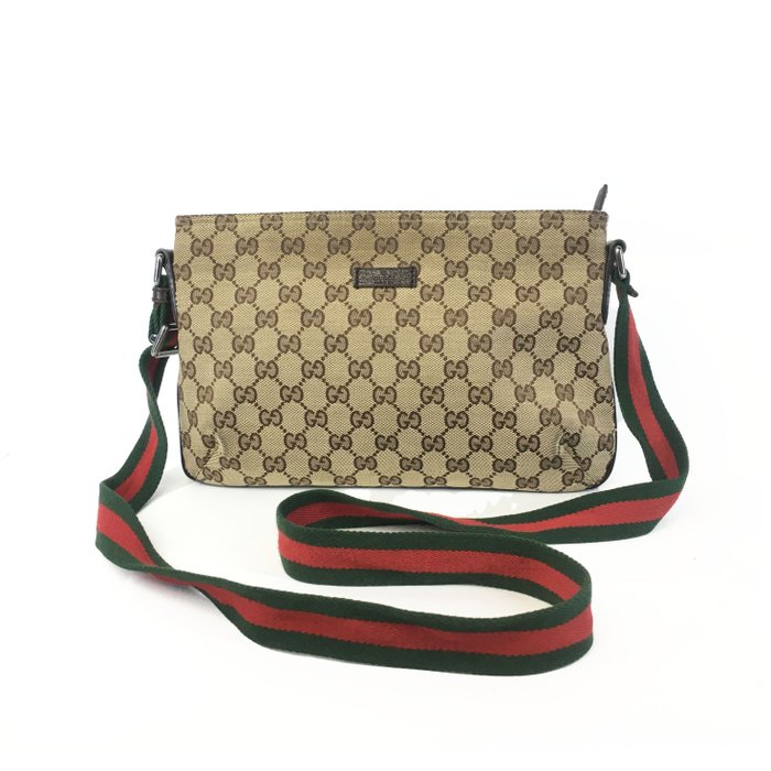 Gucci - GG Canvas - Skuldertaske