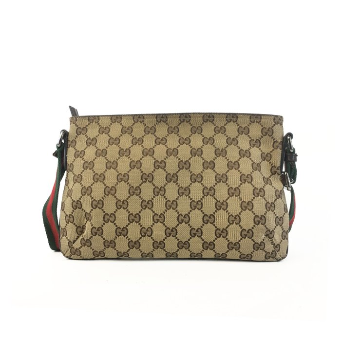 Gucci - GG Canvas - Skuldertaske