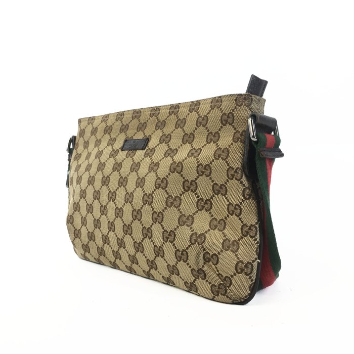 Gucci - GG Canvas - Skuldertaske