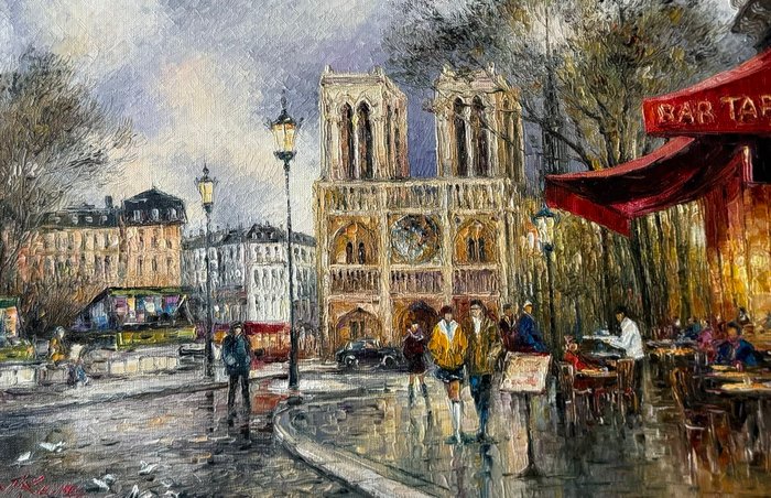 Knysh Tanya (1965), After  Robert Rickhard - Notre Dame de Paris