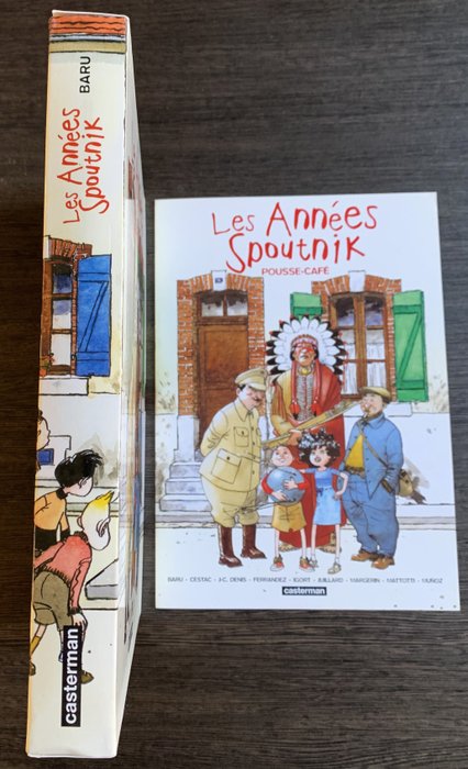 Les Années Spoutnik T1 à T4 - 4x C + coffret - 4 Album - Første udgave - 1999/2003