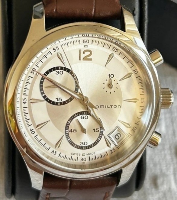 Hamilton - Jazzmaster Chrono Quartz - Mænd - 2011-nu