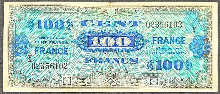 Frankrig. - 8 banknotes - various dates  (Ingen mindstepris)