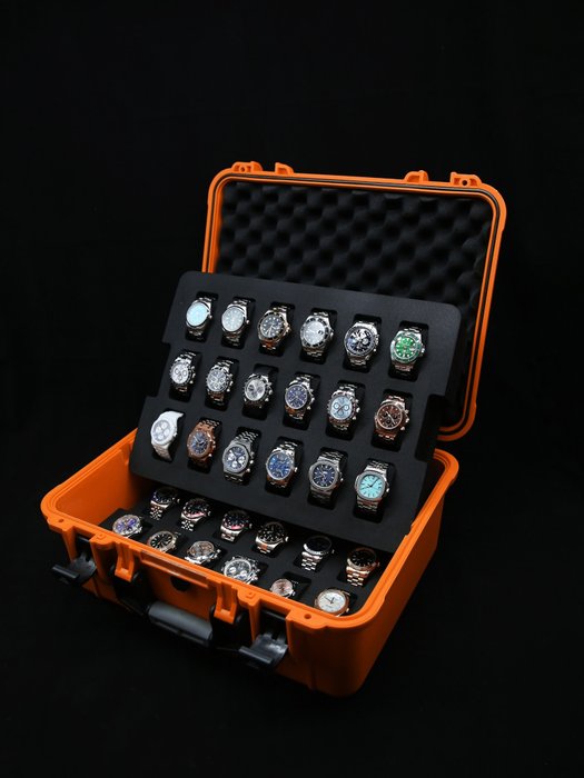 Indestructible Watch Suitcase for 36 Watches - Timepiece Valet 36 - Elbrus Horology