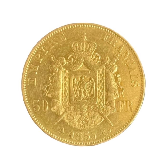 Frankrig Napoléon III (1852-1870) 50 Francs 1857-A Paris