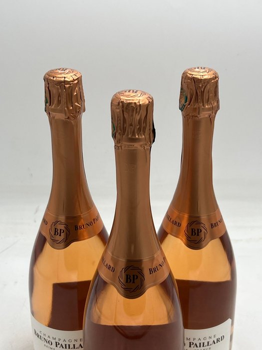 Bruno Paillard, Extra Brut "Première Cuvée" - Champagne Rosé - 3 Flasker (0,75 L)