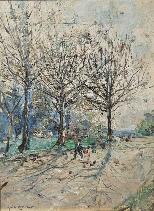 Guido Casciaro (1900-1963) - Alberi al Vomero