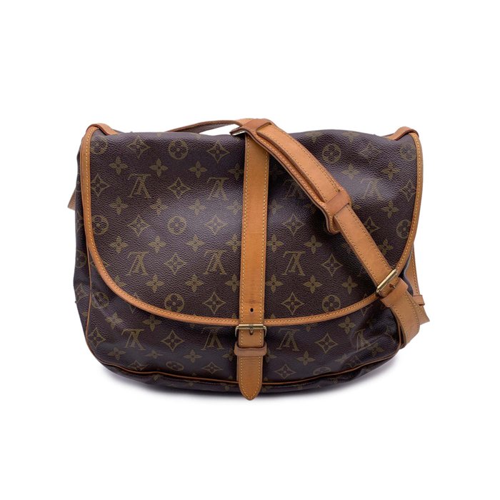 Louis Vuitton - Vintage Monogram Canvas Saumur 35 Crossbody Bag - Crossbody-taske