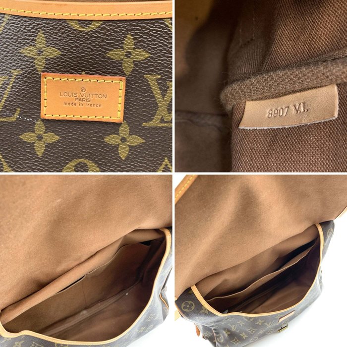 Louis Vuitton - Vintage Monogram Canvas Saumur 35 Crossbody Bag - Crossbody-taske