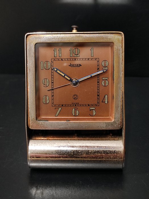 Vækkeur - Jaeger-LeCoultre -   Metal - 1940-1950 - Rejsealarm - 2 dage