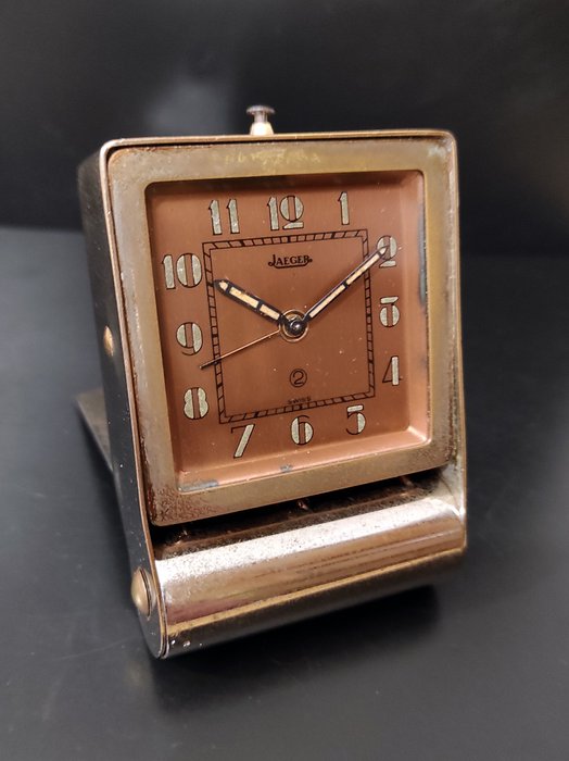 Vækkeur - Jaeger-LeCoultre -   Metal - 1940-1950 - Rejsealarm - 2 dage