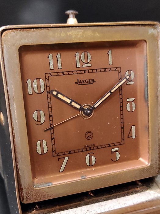 Vækkeur - Jaeger-LeCoultre -   Metal - 1940-1950 - Rejsealarm - 2 dage