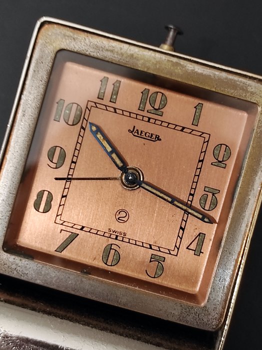 Vækkeur - Jaeger-LeCoultre -   Metal - 1940-1950 - Rejsealarm - 2 dage