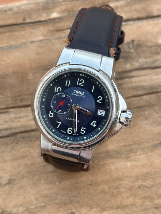 Oris - small second navy - 7499 - Mænd - 2000-2010