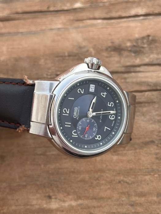 Oris - small second navy - 7499 - Mænd - 2000-2010