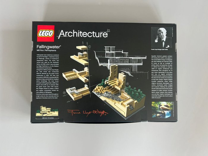 Lego - 21005 Architecture Fallingwater - signed by designer