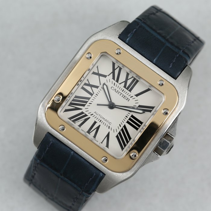 Cartier - Santos 100 - W20072X7 - Mænd - 2010-2020