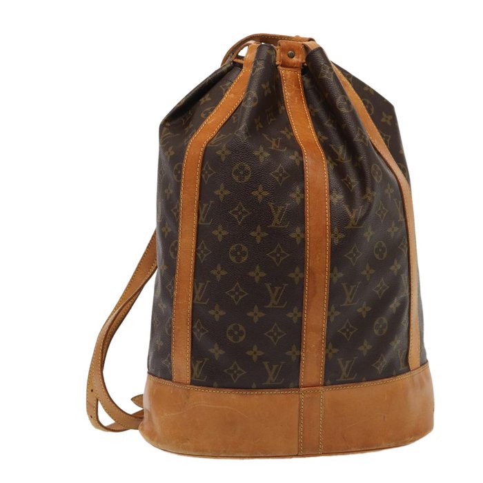 Louis Vuitton - 'NO RESERVE PRICE' Monogram Randonnee GM Shoulder Bag M42244 - Rejsetaske