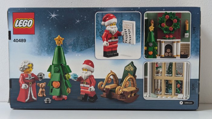 Lego - Promotional - 40489 - Mr and Mrs Claus' Living Room geannuleerde GWP extreem zeldzaam - Asien