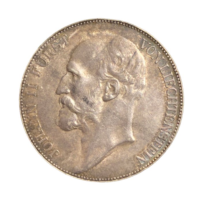 Liechtenstein. John II (Johann II). 5 Kroner 1904