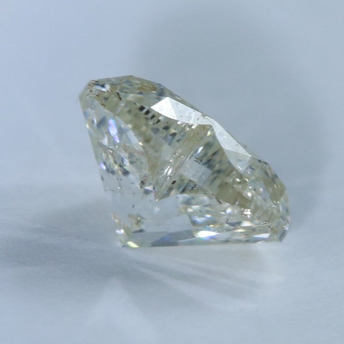 1 pcs Diamant  (Natur)  - 1.45 ct - Hjerte - J - I1 - International Gemological Institute (IGI) - 1,45 ct. Hjerte strålende