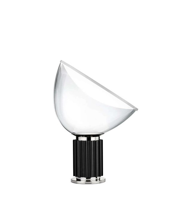 Flos - Achille and Pier Giacomo Castiglioni (1962) - Lampe - Taccia lille sort - Aluminium, Glas