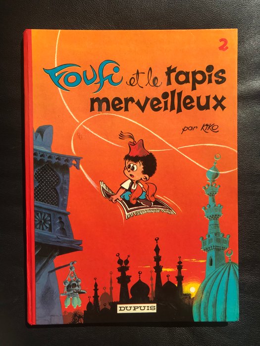 Foufi T2 - Foufi et le tapis merveilleux - C - 1 Album - Første udgave - 1968