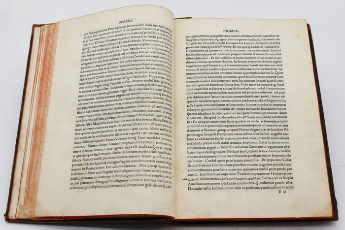 Urceo - [Post incunable] - Orationes. Epistolae. Silvae. Satyrae. Eglogae. Epigrammata - 1502