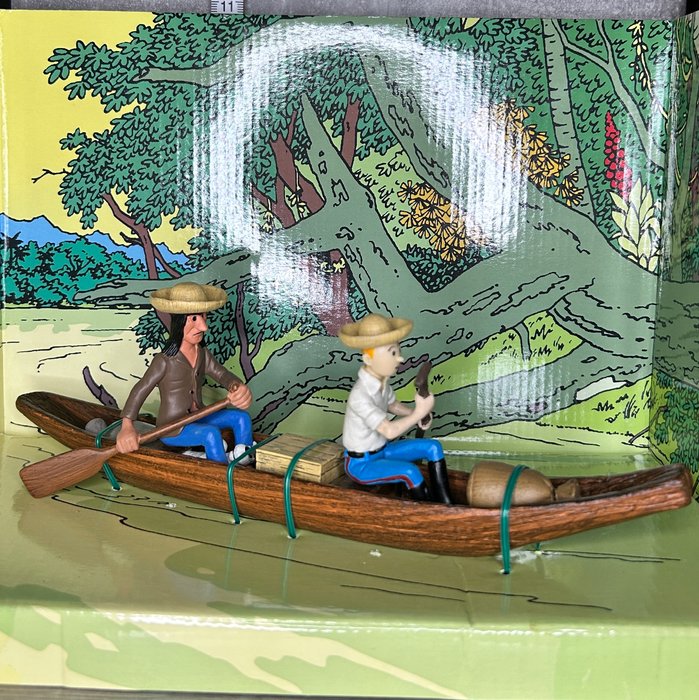 Tintin - Diorama Moulinsart - L'oreille cassée - 2005