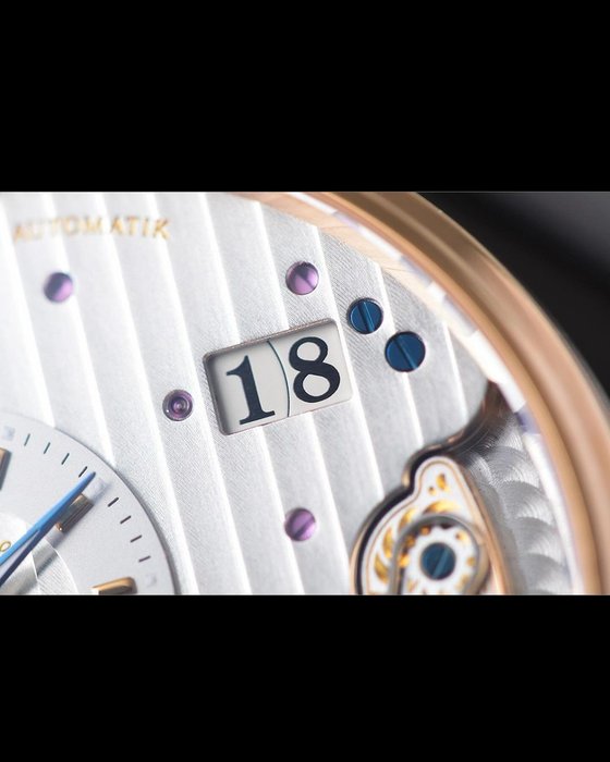 Glashütte Original - PanoMaticInverse Rose Gold - 1-91-02-01-05-30 - Mænd - 2011-nu