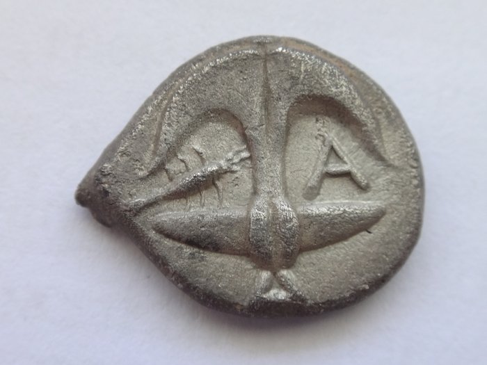 Thrakien Apollonia Pontika Drachm circa 450-390 BC