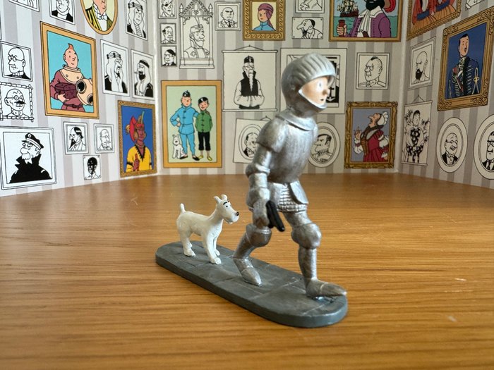 Pixi série 3 - Tintin - 4562 - Hergé - Tintin en armure et Milou - Tintin en Amérique - 1995