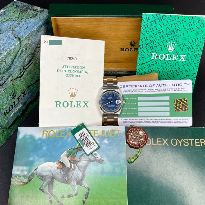 Rolex - Datejust - 78240 - Unisex - 2001