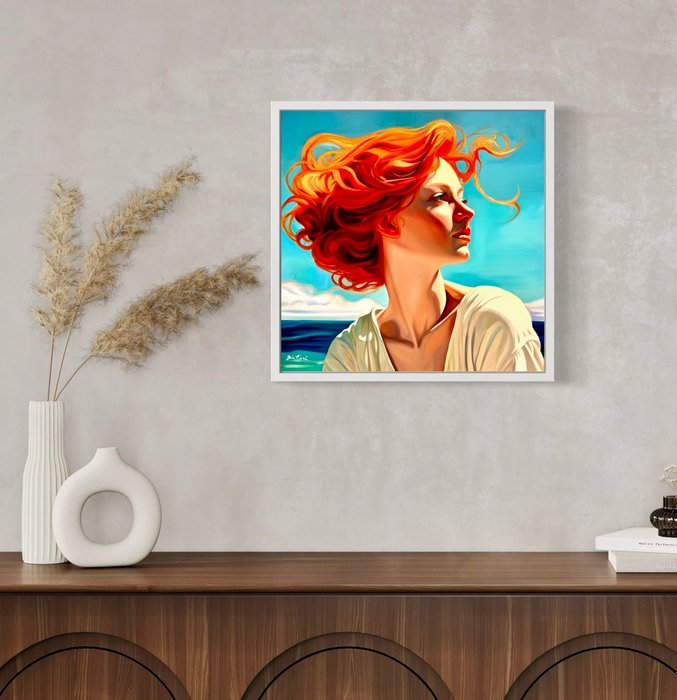 Biatturi Irina - La belle rousse, giclée