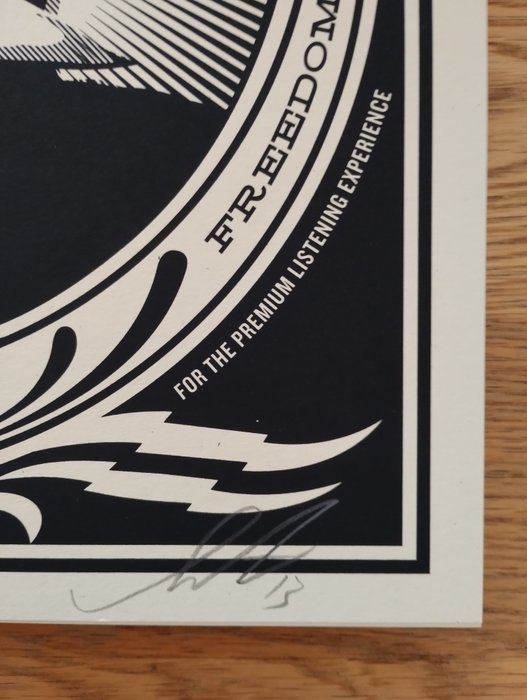 Shepard Fairey (OBEY) (1970) - Hear My Freedom (artist proof)