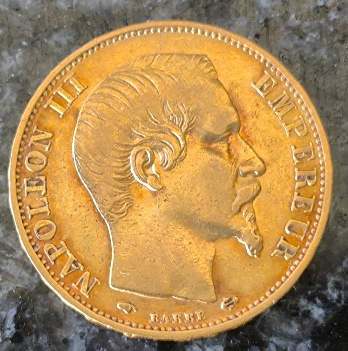 Frankrig. Napoléon III (1852-1870). 20 Francs 1859-A, Paris