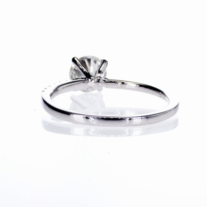 Ingen mindstepris - Forlovelsesring - 14 karat Hvidguld -  1.14ct. tw. Diamant (Natur)