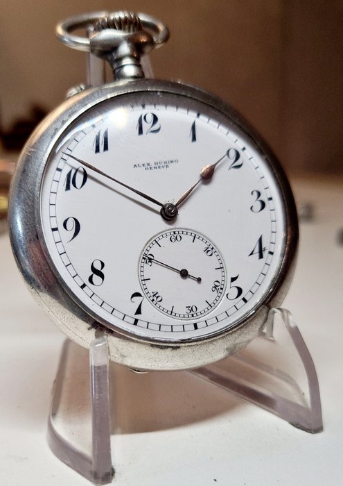 Alex huning geneve - Excellent Swiss pocket watch - 45987 - 1850-1900