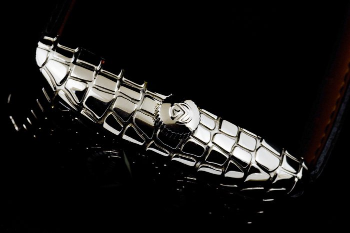 Franck Muller - Cintrée Curvex Iron Croco Master of Complications - 8880 SC IRON CRO - Mænd - 2011-nu