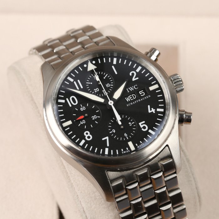 IWC - Pilot Chronograph - IW371704 - Mænd - 2000-2010