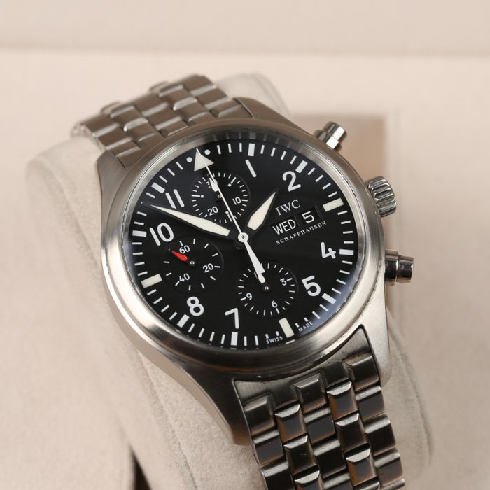 IWC - Pilot Chronograph - IW371704 - Mænd - 2000-2010