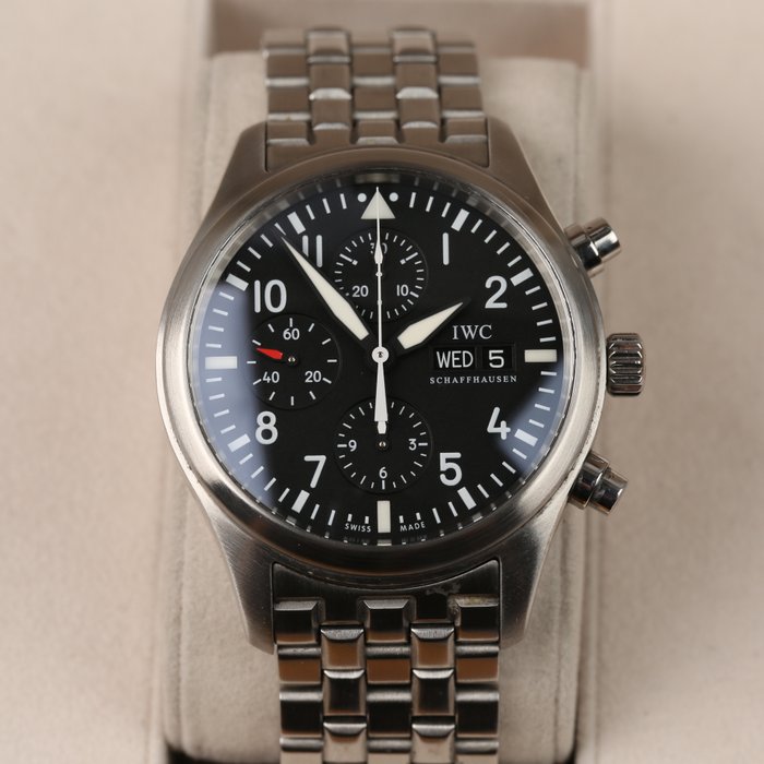 IWC - Pilot Chronograph - IW371704 - Mænd - 2000-2010