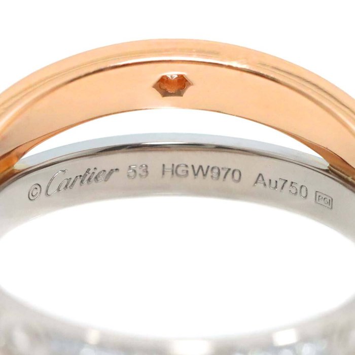 Cartier - Ring - Love Hvidguld, Pink guld