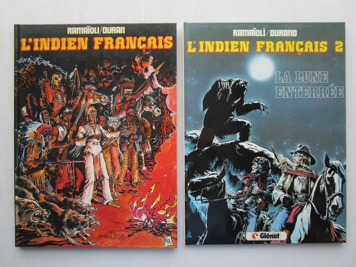 L'Indien Française T1 à T5 - 5x C + coffret - EO/Ré - 5 Album - 1978/1985