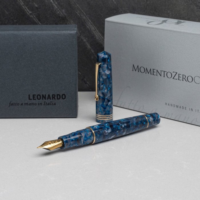 Leonardo Officina Italiana - Momento Zero Sorrento -  gold plated finish - Fyldepen