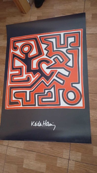 Keith Haring (after) - Keith Haring-Laberinto(1988)